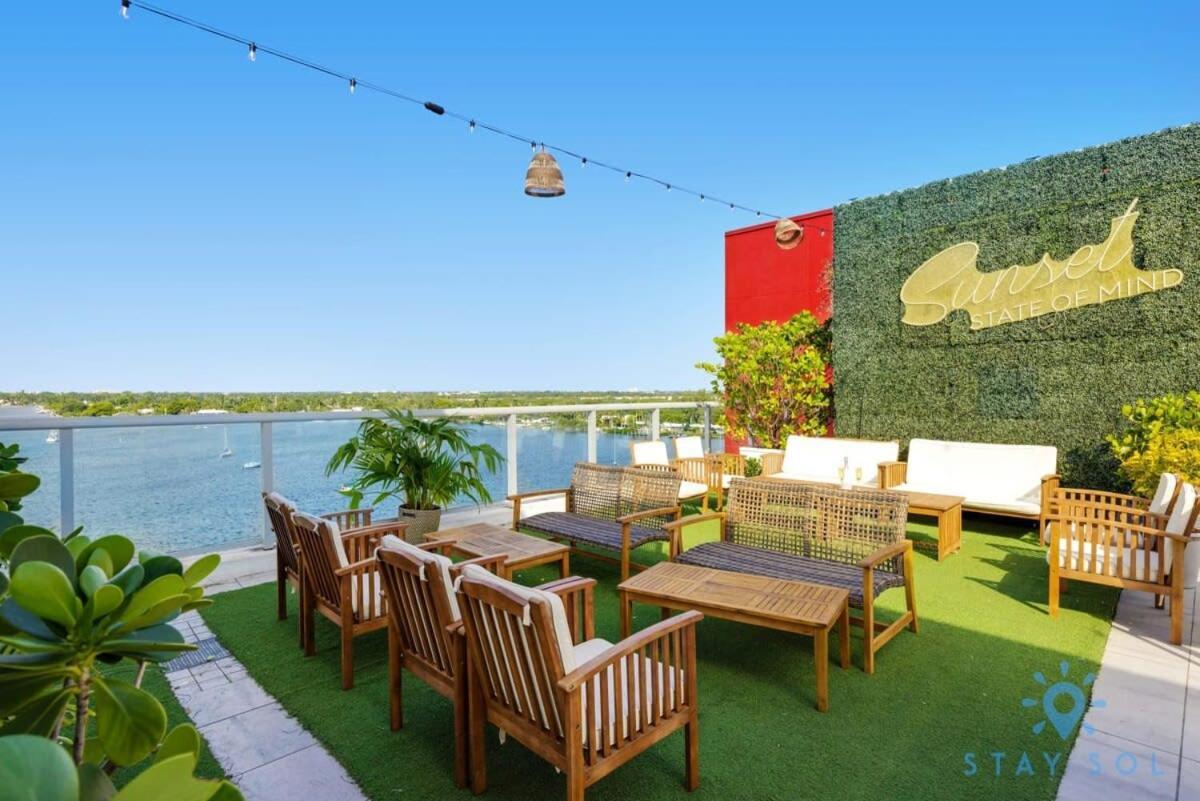 Tropical Oasis - Rooftop Pool- Near Beach - Gym Hollywood Zewnętrze zdjęcie