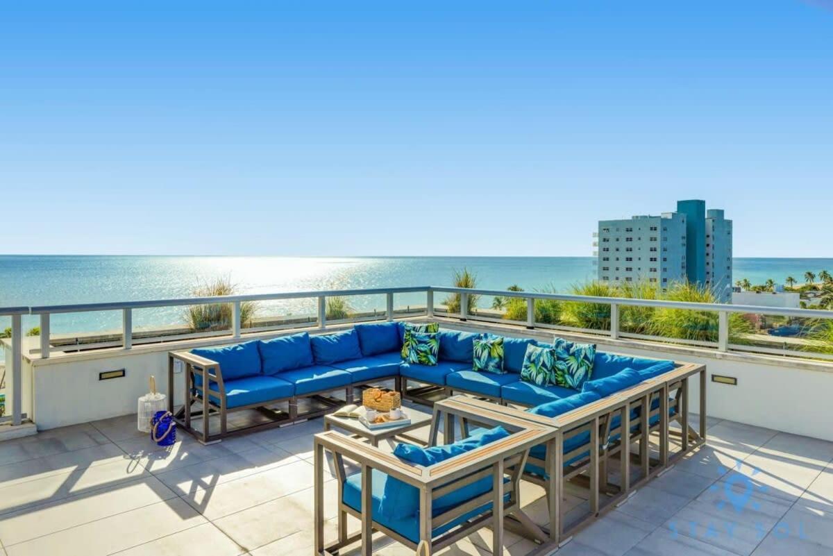 Tropical Oasis - Rooftop Pool- Near Beach - Gym Hollywood Zewnętrze zdjęcie